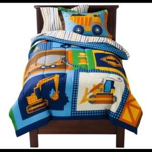 Boys Bedding - Construction themed